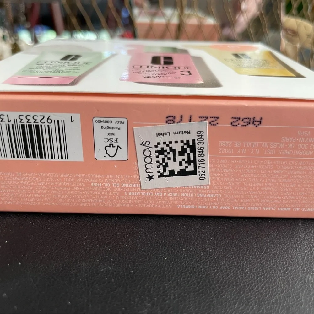 Clinique 3-Step Skincare Set for Combination Oily Skin –Travel Size – Macy’s NEW - Picture 3 of 8